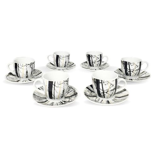 Karaca George Ensemble de 6 tasses à café - KARACA