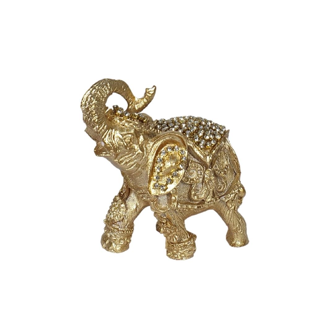 Série De 3 Eléphants Décoratifs En Céramique Série De 3 Eléphants Décoratifs En Céramique