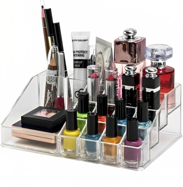 cosmetic organizer compartment cosmetic makeup box brush original imafgztfefpvm x